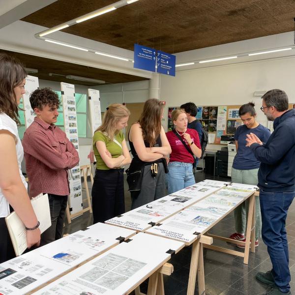 Exposição MetroPublicNet na Faculdade de Arquitetura da Universidade de Lisboa
